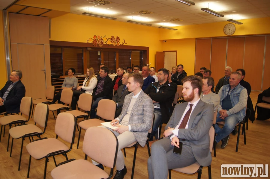 Spotkanie rolników z powiatu wodzisławskiego z wiceministrem rolnictwa.