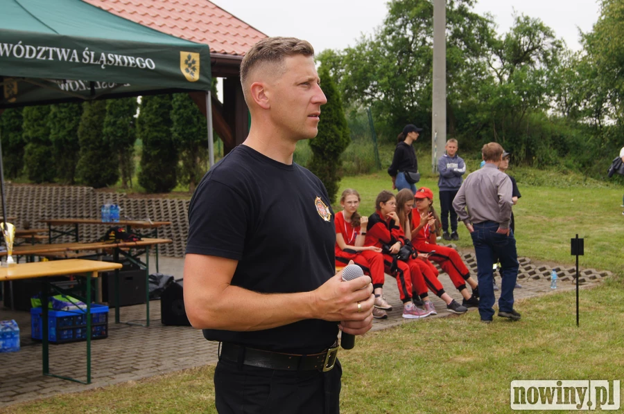 Komendant Gminny Szymon Kwaśnica pełnił funkcję dowódcy