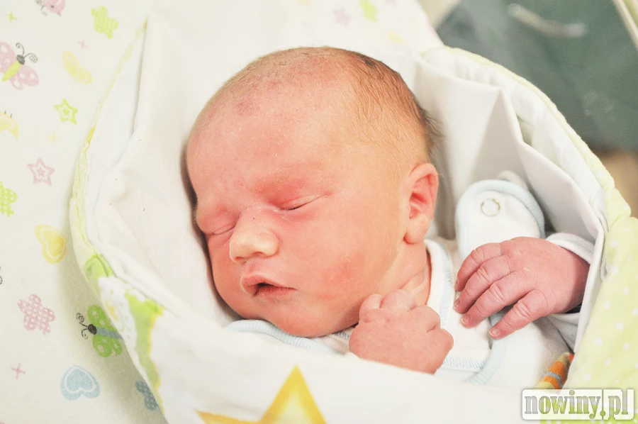 Antoś Rudek jest synkiem Marty i Damiana. Urodził się 1 kwietnia o 9.37. Ważył wtedy 3610 g i mierzył 53 cm. W domu czekają bracia Filipek i Kubuś. Rodzina mieszka w Krowiarkach.