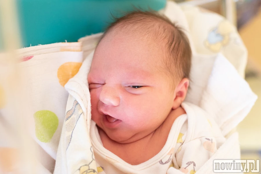 Cześć! Nazywam się Jakub Szypuła. Urodziłem się 31.03 o 9.56. Ważyłem 3300 g i mierzyłem 54 cm. Moimi rodzicami są Hanna i Sławomir z Mszany. W domu czeka na mnie starsza siostra Zuzia.