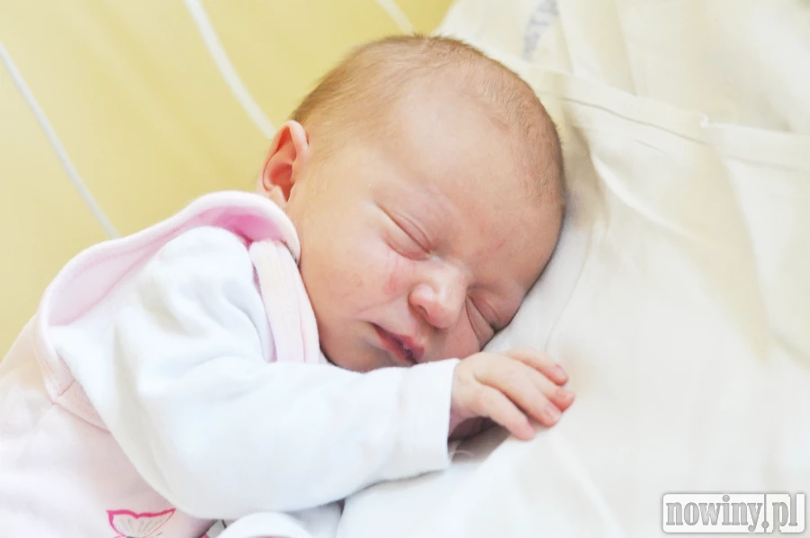 Zosia Kwiatkowska przyjechała do raciborskiego szpitala z Czyżowic. Jest córeczką Katarzyny i Bartosza. Przyszła na świat 8 maja o 18.03. Ważyła wtedy 3780 g i mierzyła 56 cm.