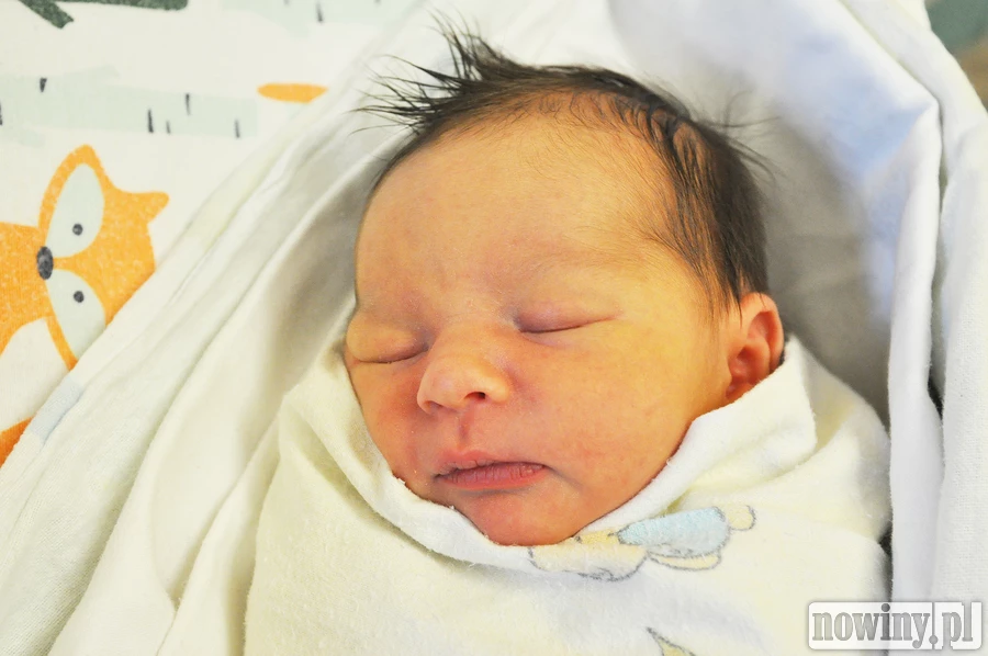 Wiktor Pelczar jest nowym raciborzaninem. Narodził się 6 maja o 18.45.Przy wadze 3790 g mierzył 56 cm. Rodzicami dziecka są Monika i Patryk.