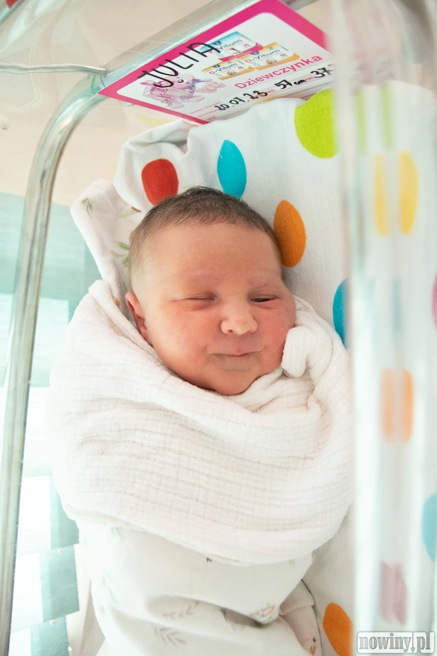Witaj świecie! Nazywam się Julia Brzezińska. Urodziłam się 20.07 o godz. 13.17. Ważyłam 3720 g i mierzyłam 57 cm. Moimi rodzicami zostali Joanna i Arkadiusz z Rybnika. W domu czeka na mnie starszy braciszek Marcel.
