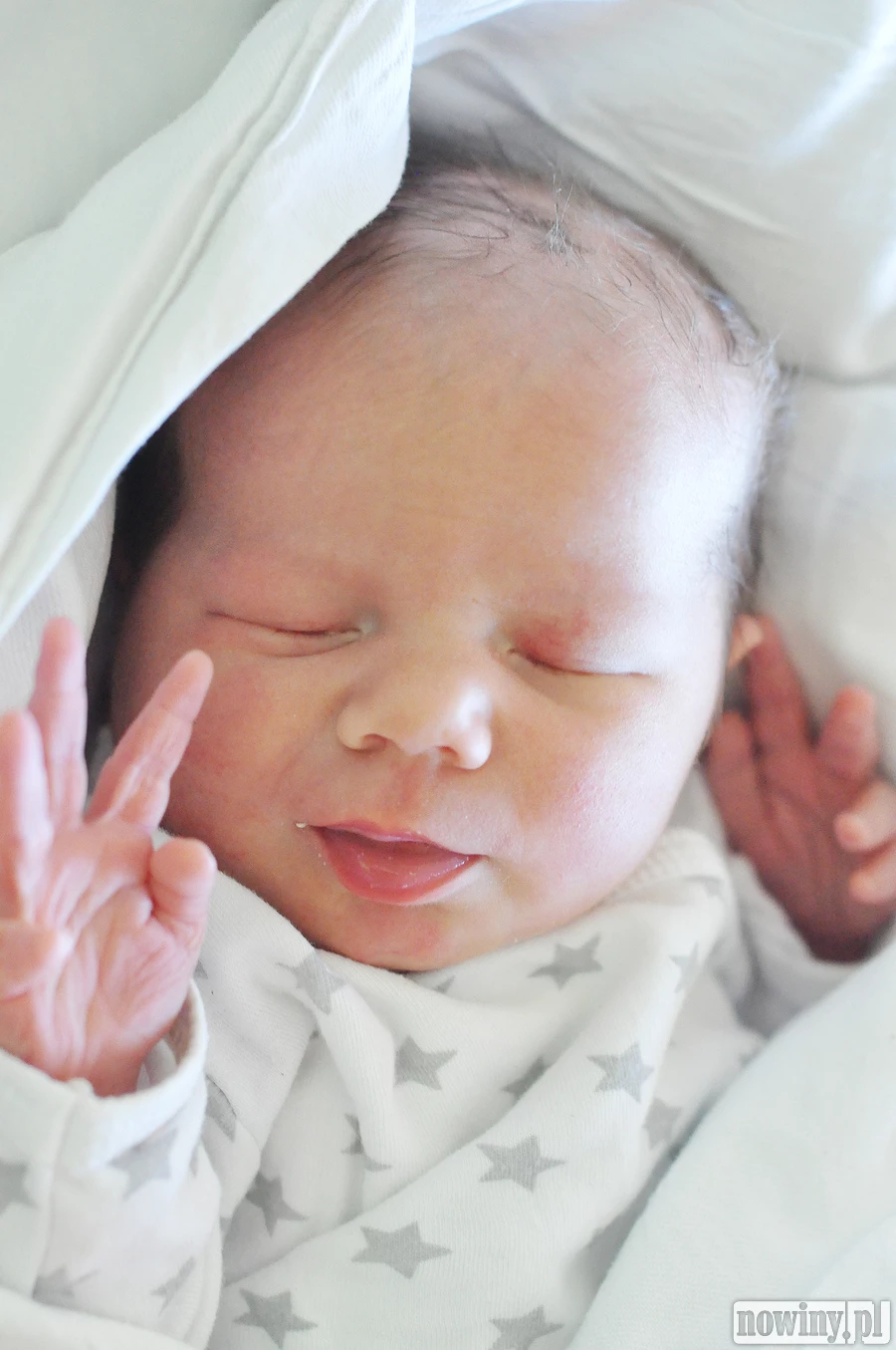 Inga Pawlik urodziła się 11 sierpnia o 14.33. Przy wadze 3100 g mierzyła 55 cm. Rodzicami dziewczynki są Anna i Marian z Żerdzin.