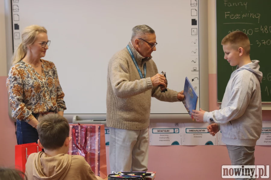 Z ucznia niezwykle dumna była także wychowawczyni, Margot Matusiak.
