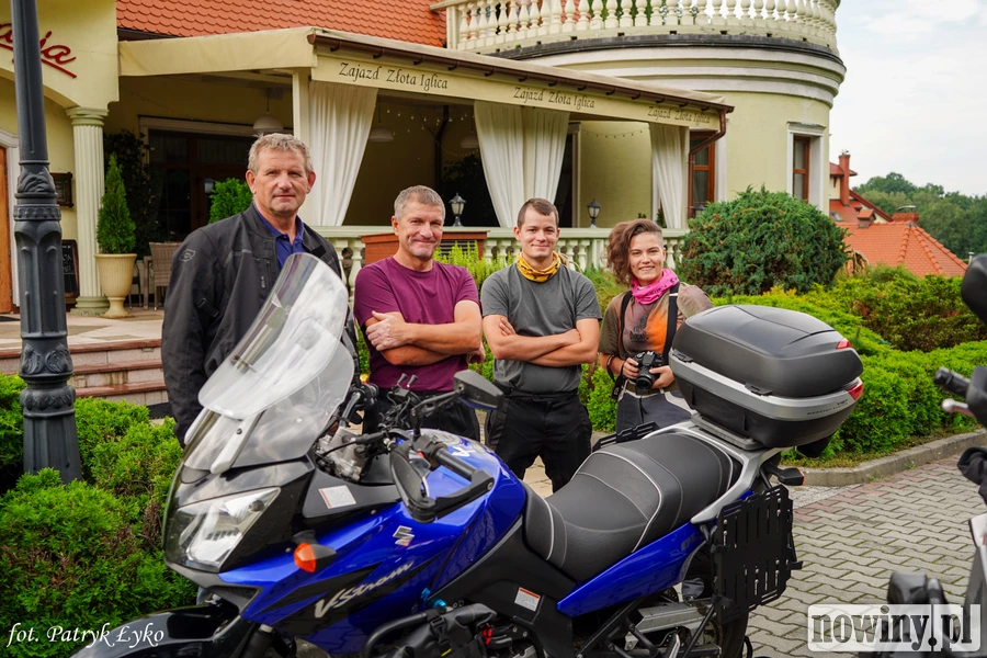Już kolejny rok z rzędu motocykliści spotykają się na corocznym odpuście w Pogrzebieniu, ku czci św. Krzysztofa