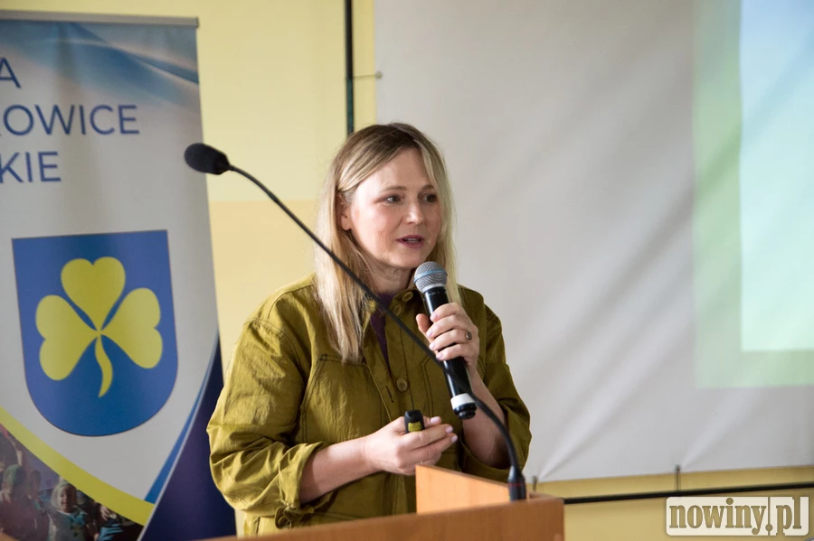 Maja Popielarska opowiedziała słuchaczom, jak sprawić, by ogród cechował się bioróżnorodnością