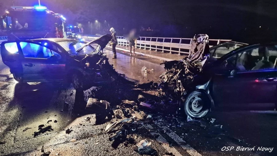 fot. OSP Bieruń Nowy / Policja