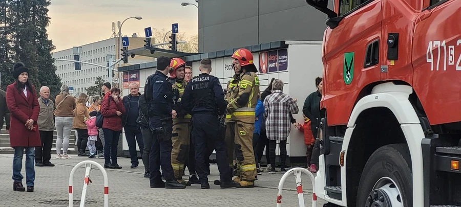 Alarm w galerii handlowej okazał się fałszywy
