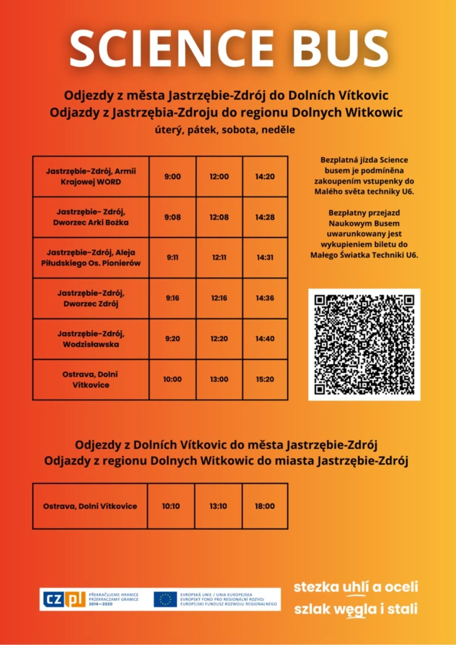 Warto przed wycieczką zapoznać się z rozkładem jazdy. Fot. UM Jastrzębie
