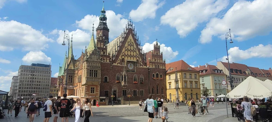 Wrocławski rynek - niezmiennie zachwyca. Fot. KaBa