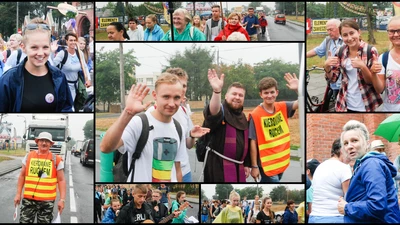 Pielgrzymka do Częstochowy mniej liczna niż zwykle [ZDJĘCIA]