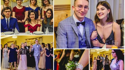 Studniówka 2020 wodzisławskiego Ekonomika. Aż cztery polonezy podczas balu [ZDJĘCIA, WIDEO]