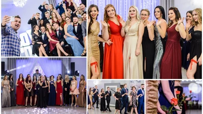 Uczennica zaśpiewała na studniówce. Wyjątkowy bal wodzisławskiego Ekonomika [ZDJĘCIA, WIDEO]