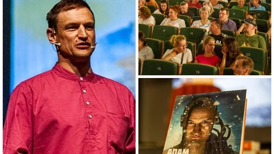 Adam Bielecki odwiedził Rydułtowy. Opowiedział o górach i swojej książce [ZDJĘCIA]