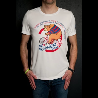 Koszulka sportowa RowerON 2024, męska