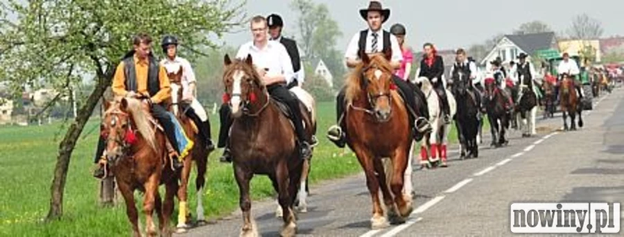 W Zawadzie Książęcej procesja zakończona wyścigami