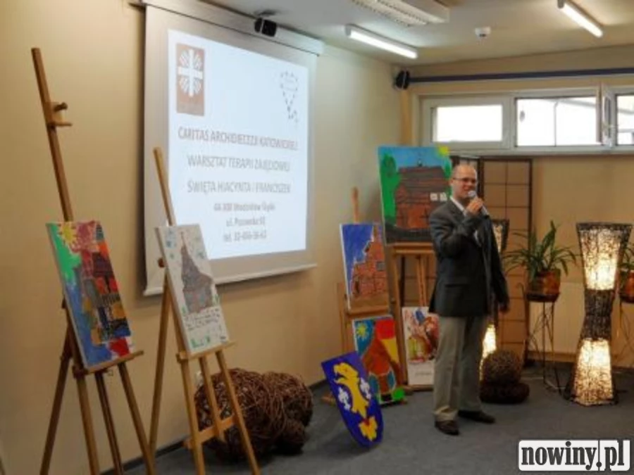 Niepełnosprawni zaprezentowali swoje obrazy