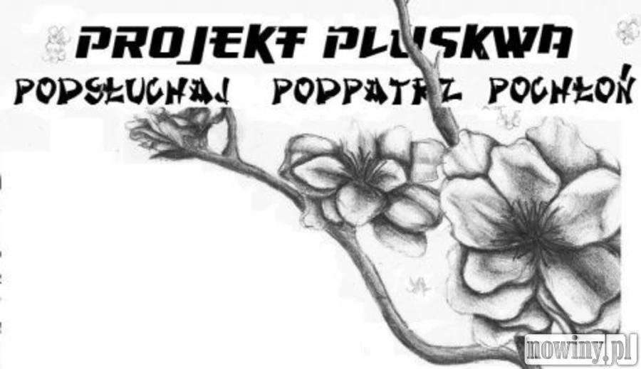 PROJEKT PLUSKWA: podsłuchaj – podpatrz – pochłoń
