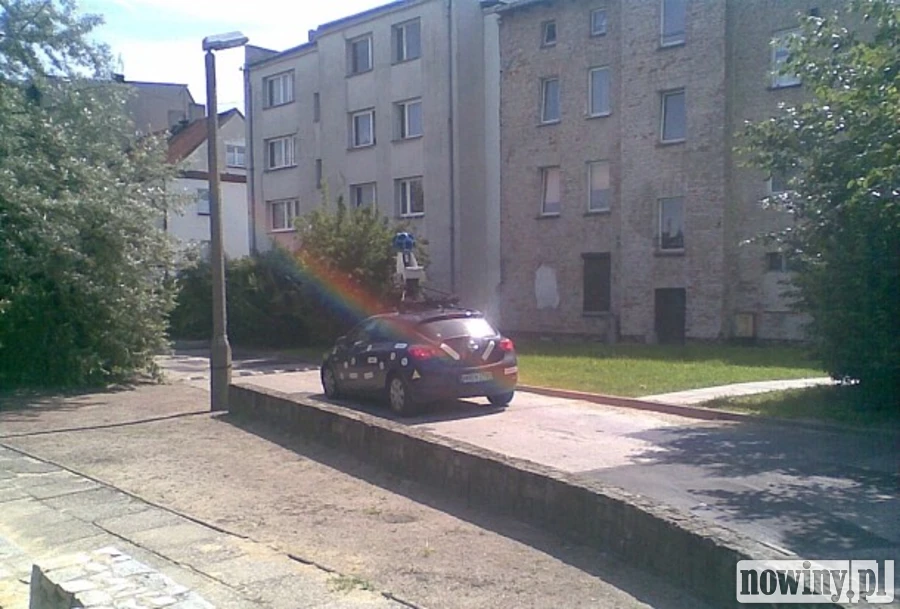 Auto Google'a złapane w obiektywie!