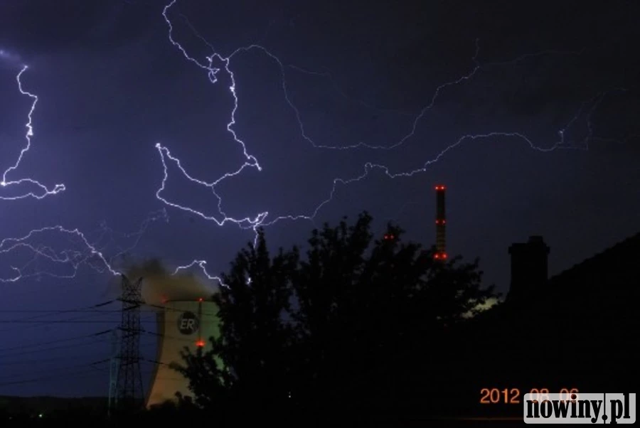 Siedem tysięcy mieszkańców bez prądu z powodu nocnych burz