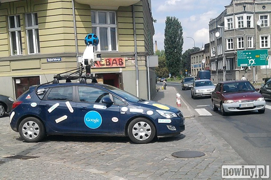 Auto Google'a fotografuje Racibórz