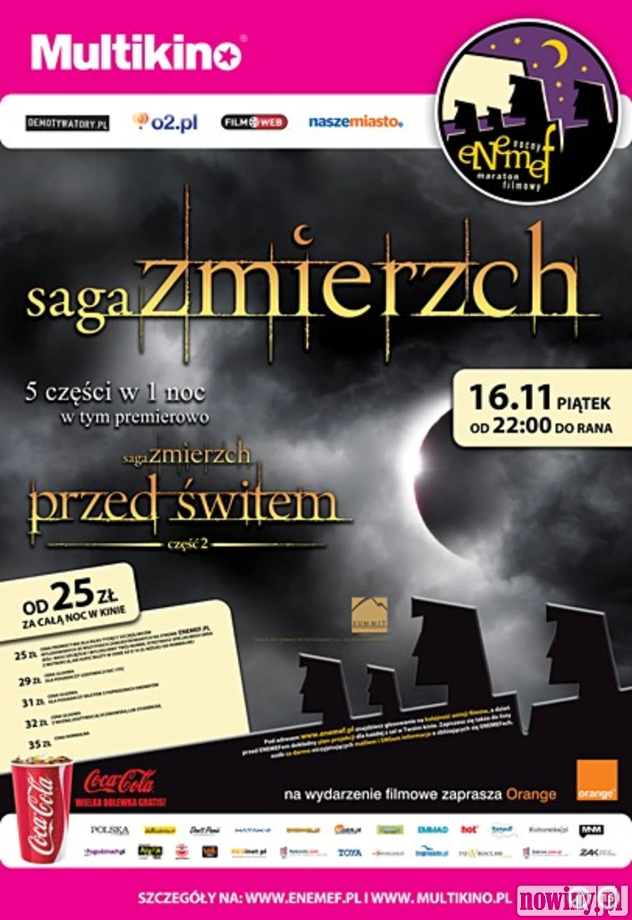 ENEMEF: Saga Zmierzch - wygraj wejściówkę!