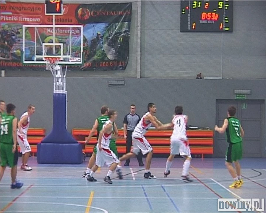 MKKS Rybnik lepszy od RKK AZS Racibórz - video