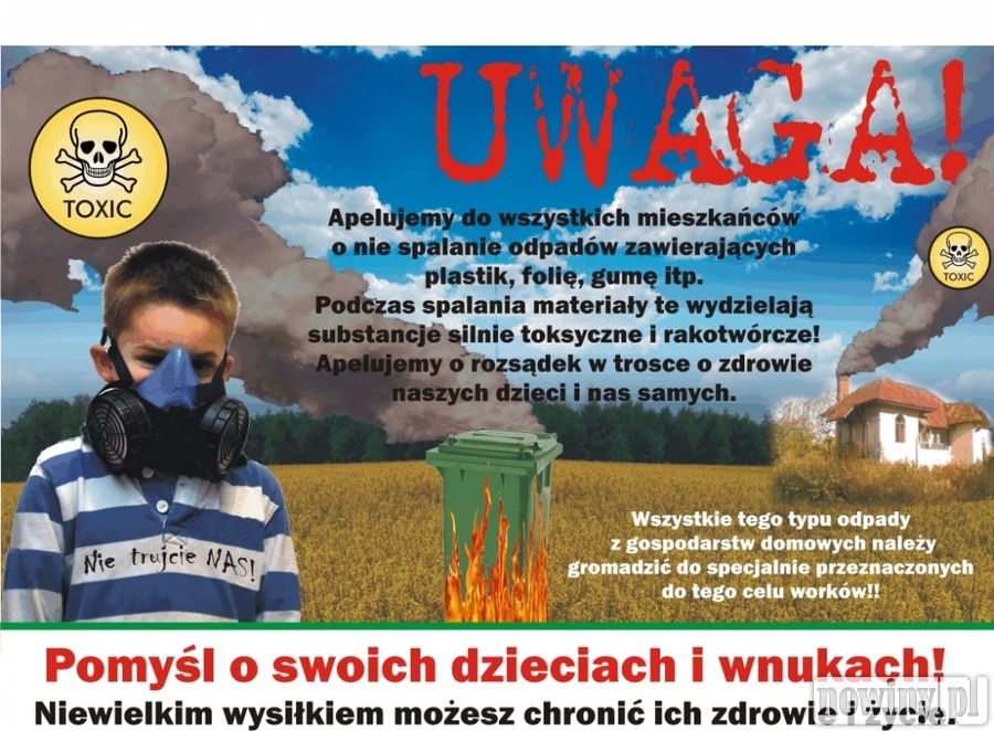 Kochasz życie? Nie pal śmieci!
