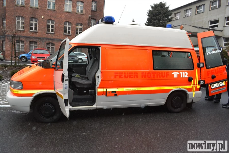Ambulans darem Gladbeck dla Wodzisławia