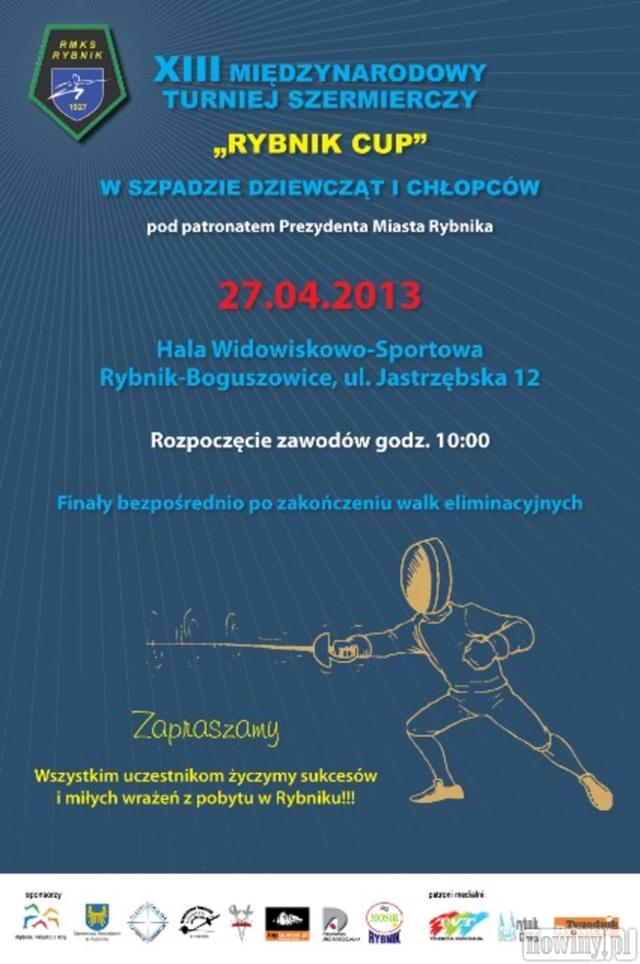XIII Międzynarodowy Turniej Szermierczy Rybnik Cup