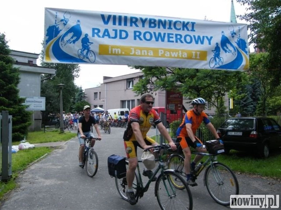 VIII rybnicki rajd rowerowy im. Jana Pawła II