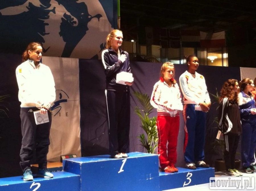 Anna Mroszczak na podium pucharu świata