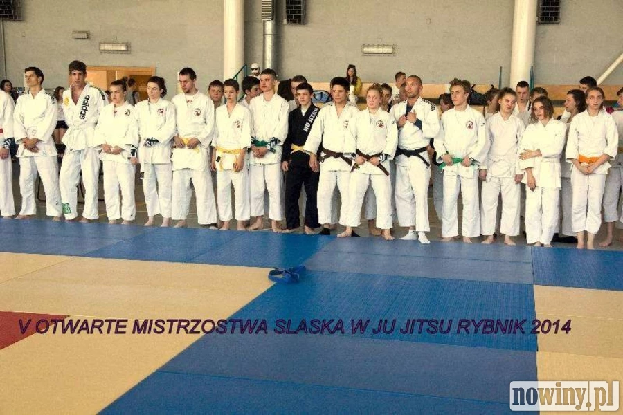Mistrzostwa Śląska w ju jitsu. Zawodnicy walczyli w Rybniku