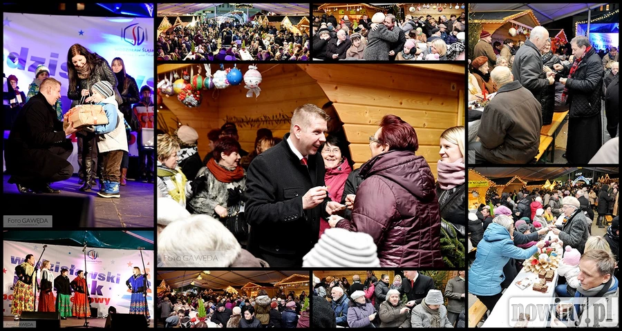 To już dziewiąta wspólna wigilia wodzisławian na rynku