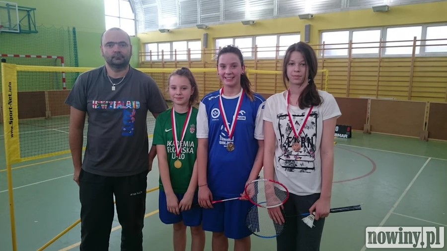 Po raz pierwszy w Pawłowie grali w badmintona