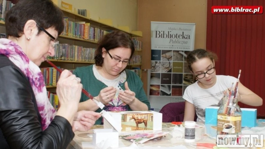 Sutasz, papierowa wiklina i quilling - biblioteka zaprasza na majowe warsztaty