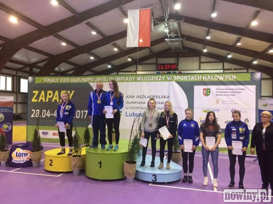 Natalia Duksa z MKZ Unia Racibórz trzecia na Ogólnopolskiej Olimpiadzie Młodzieży