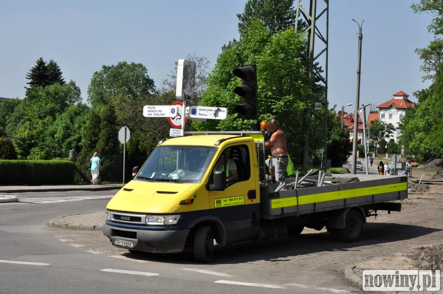 Uwaga kierowcy, wahadło na ulicy Mickiewicza