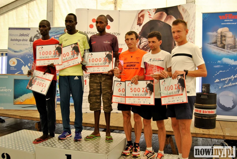 Cenne nagrody dla najszybszych biegaczy III Rafako Półmaratonu