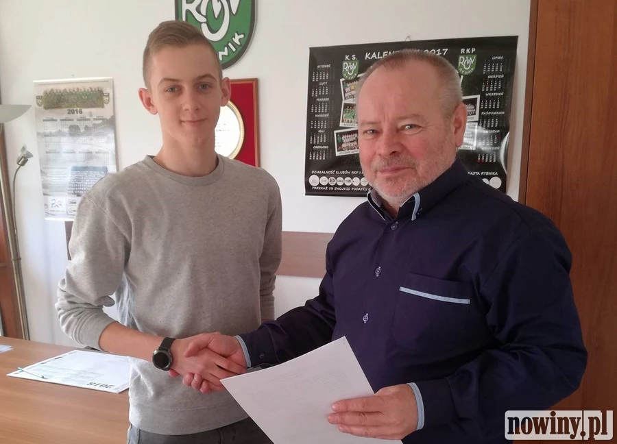 Drugi transfer ROW-u. Michał Rostkowski nowym piłkarzem drugoligowca