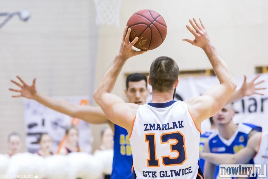 GTK Gliwice przegrał jednym koszem