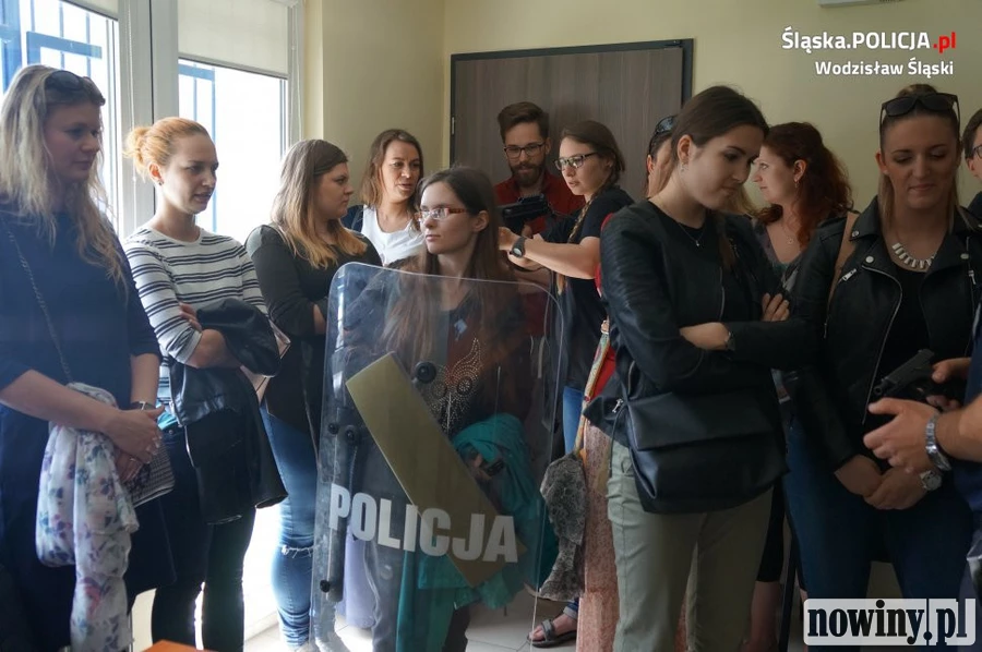 Studenci z Ostravy pojawili się na wodzisławskiej komendzie