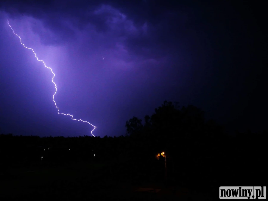Meteo Project Racibórz ostrzega przed burzami, możliwy grad