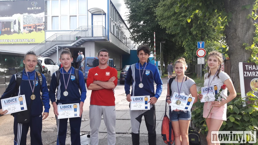 Medale raciborskich zapaśników w Czechach