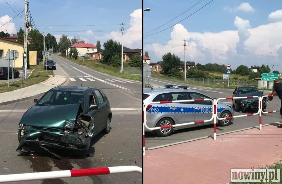 Wodzisław: pijany Ukrainiec wjechał w autobus