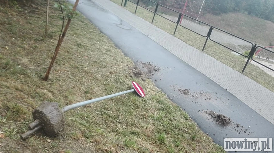 Wandalizm w Rodzinnym Parku Rozrywki