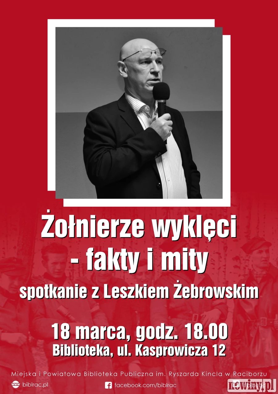 Już dzisiaj spotkanie z Leszkiem Żebrowskim