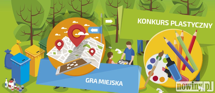 Weź udział w ekologicznym konkursie i grze miejskiej