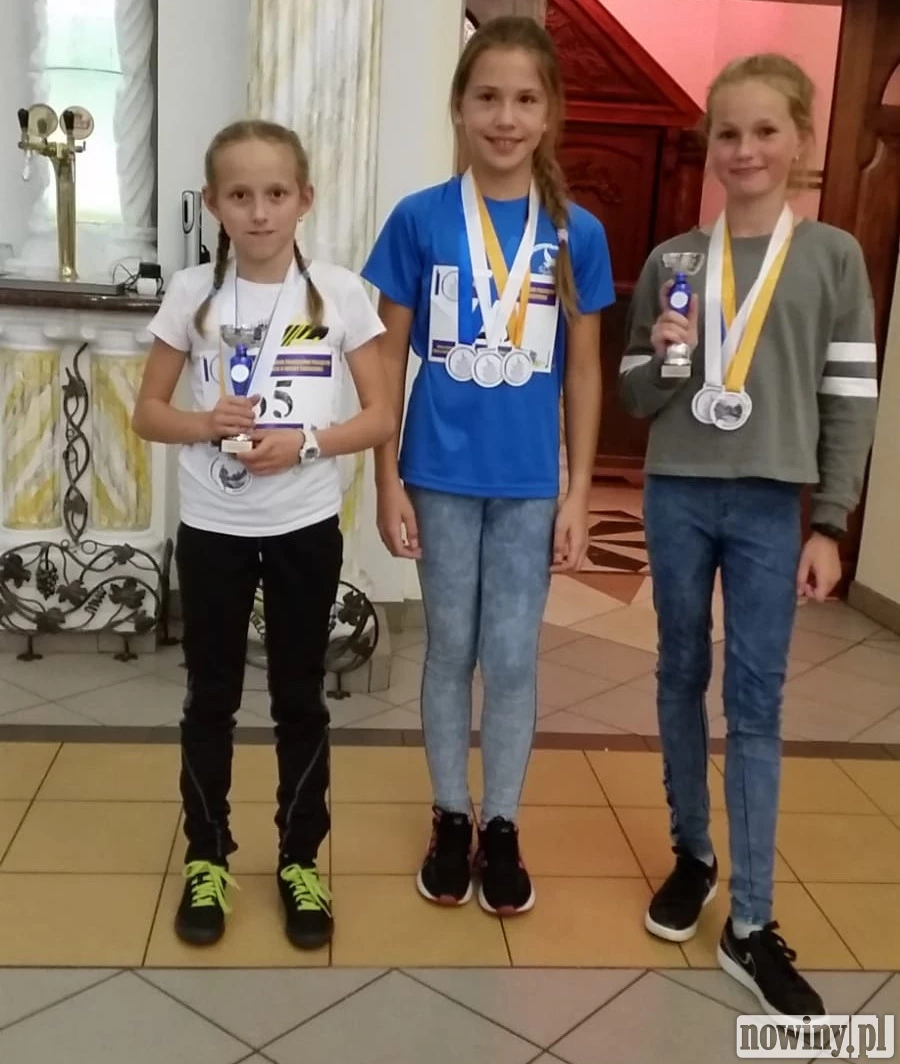 Zawodniczki Ski Team Wodzisław Śląski na podium Śląskiego Etapowego Maratonu Pokoju